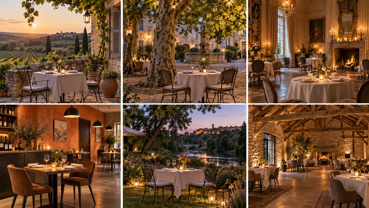 Restaurant romantique dans le Tarn-et-Garonne : six ambiances pour dîner à deux sans subir le bruit